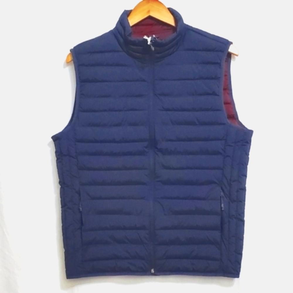 GAP Quilted Primaloft Vest Navy NWOT